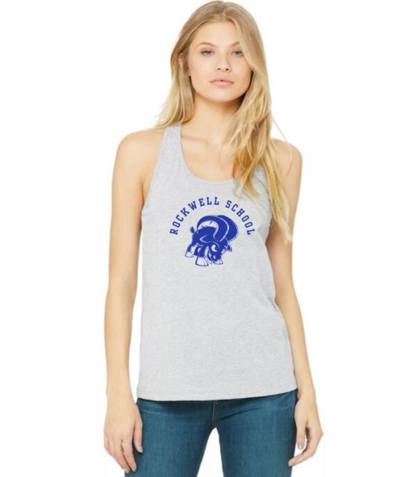 Rockwell Traditional Ram Adult  Woman Racerback tank