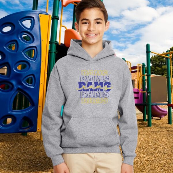 Stacked Rams Unisex Hoodie